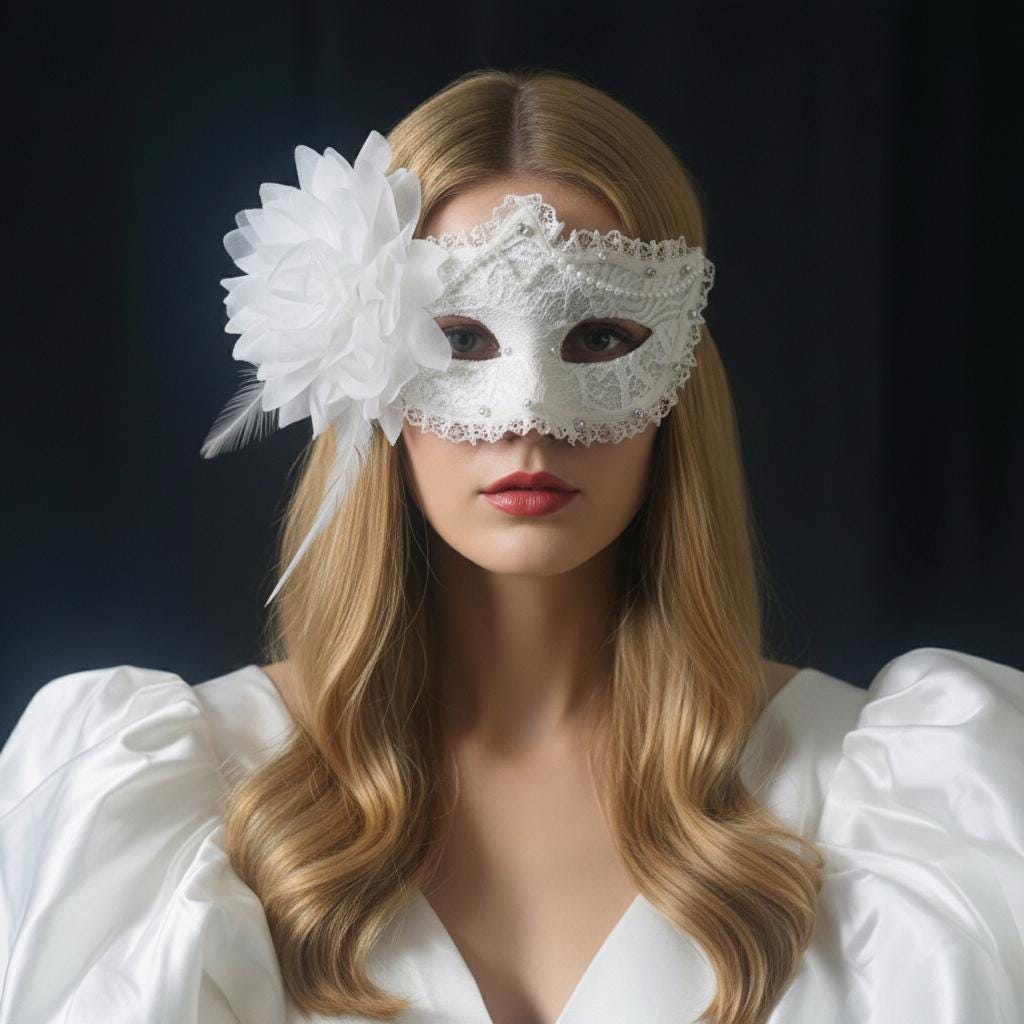 Carefully made masquerade mask by EclipseAdorn