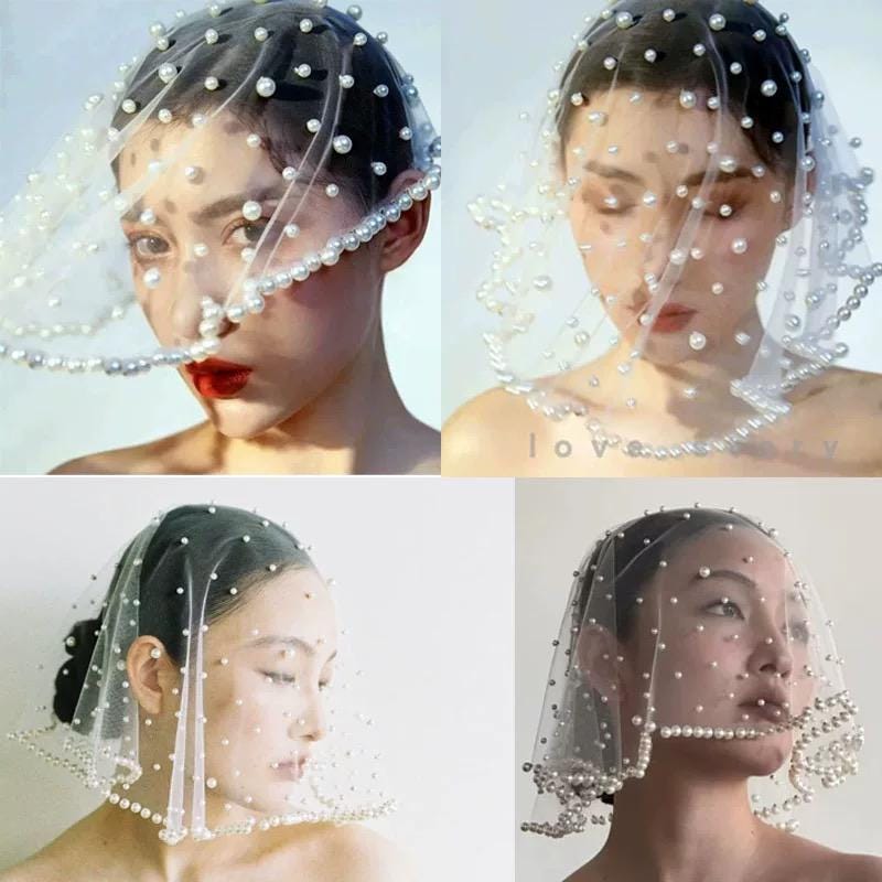 Carefully made bridal veil by EclipseAdorn