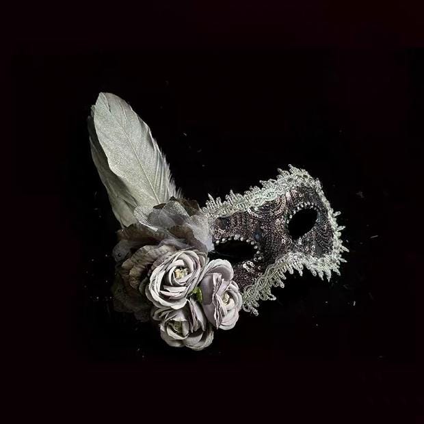 Carefully made masquerade mask by EclipseAdorn