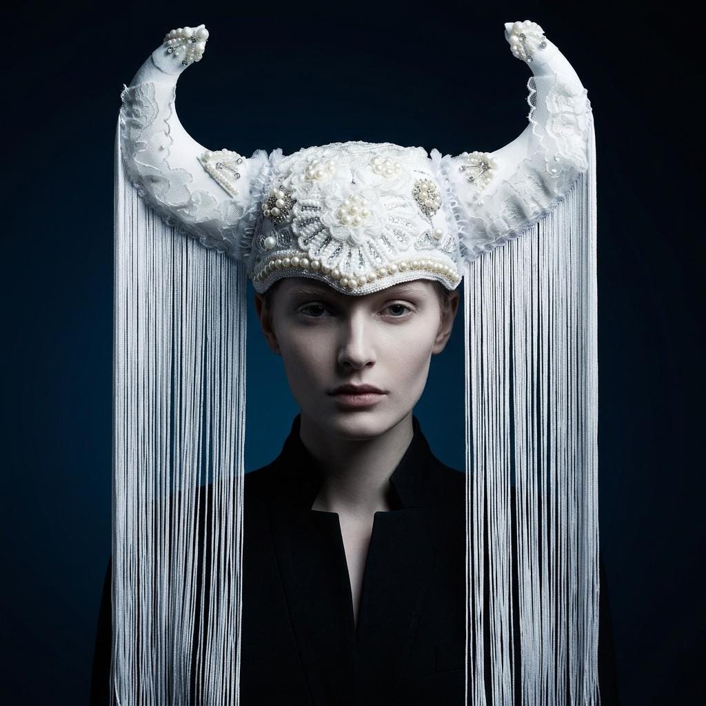 Carefully made decorative headpiece by EclipseAdorn