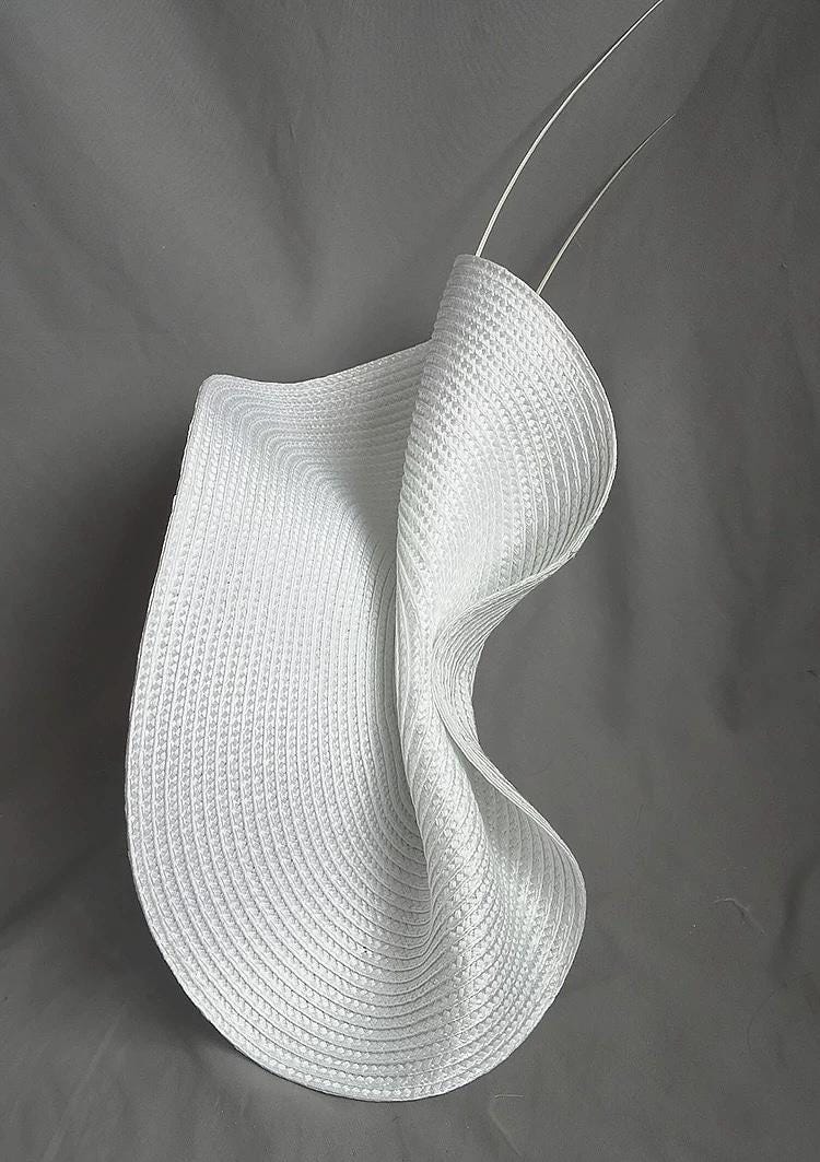 Made-to-order Sculptural Derby Hat by EclipseAdorn