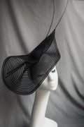 Detailed craftsmanship of the Sculptural Derby Hat