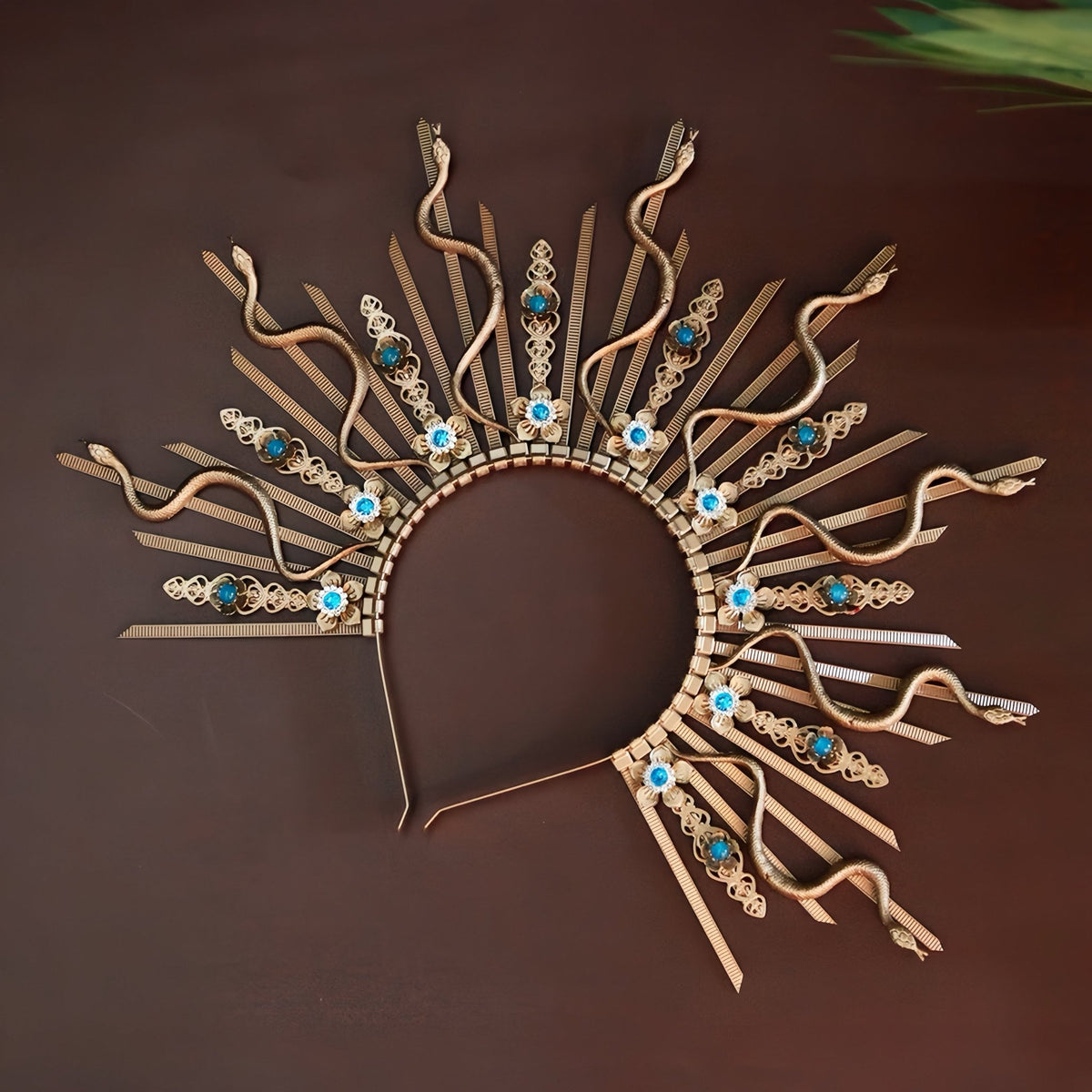 Medusa Snake Halo Headpiece - EclipseAdorn