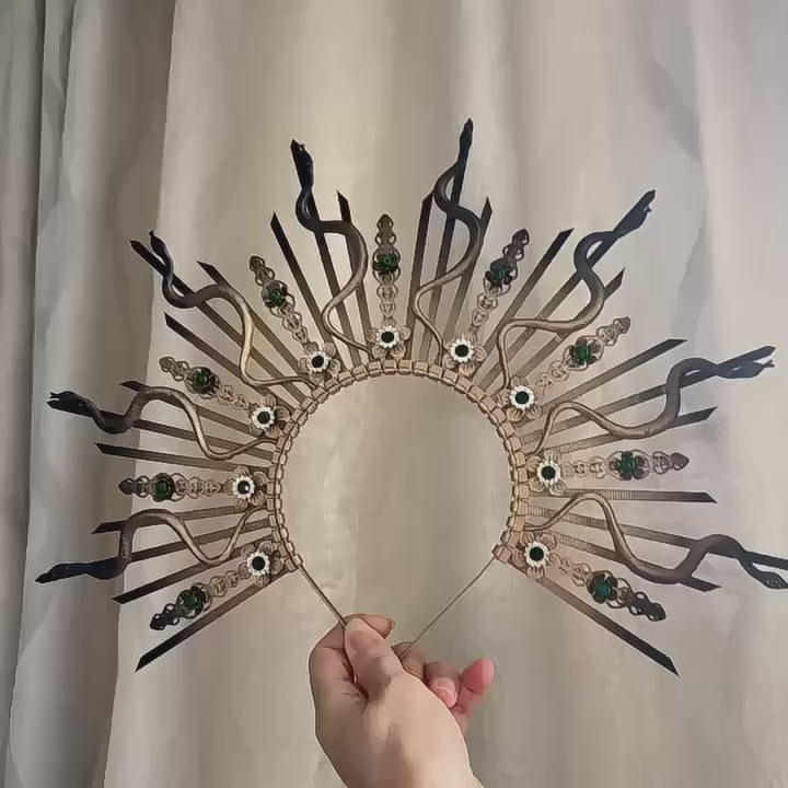 Medusa Snake Halo Headpiece