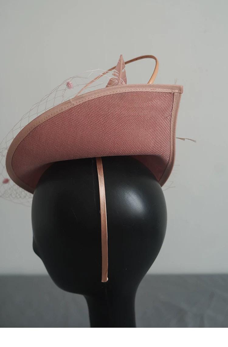 Vintage Pearls Cocktail Hat Cocktail Hat variant_title - EclipseAdorn